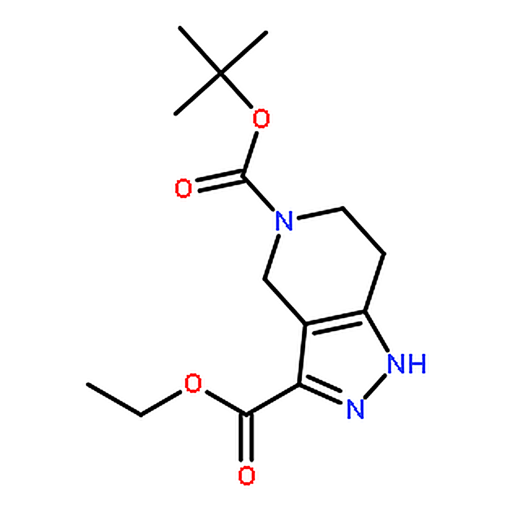 RHAWN 5-tert-Butyl 3-ethyl 6，7-dihydro-1H-pyrazolo[4，3-c]pyridine-3，5(4H)-dicarboxylate