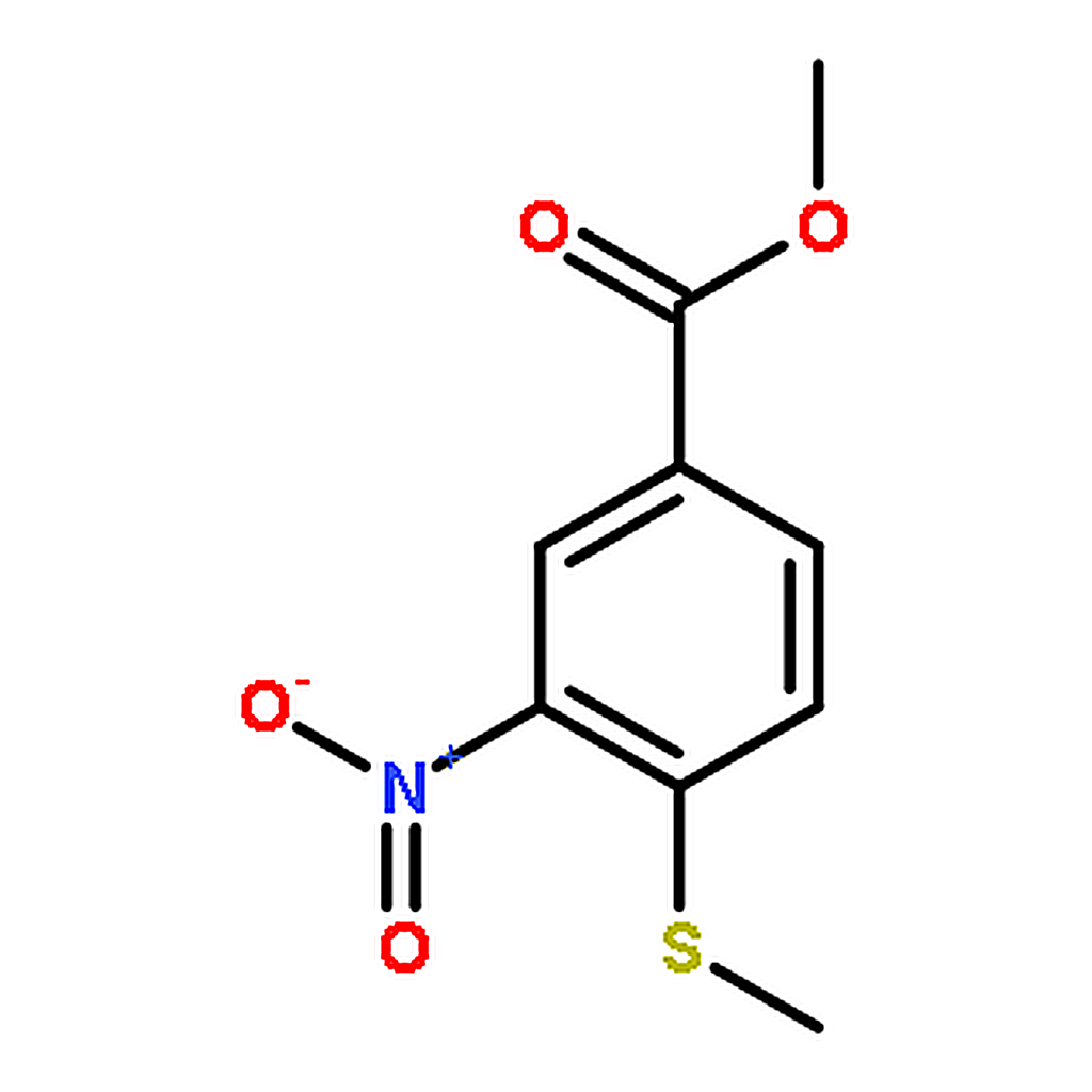 RHAWN Methyl 4-(methylthio)-3-nitrobenzoate