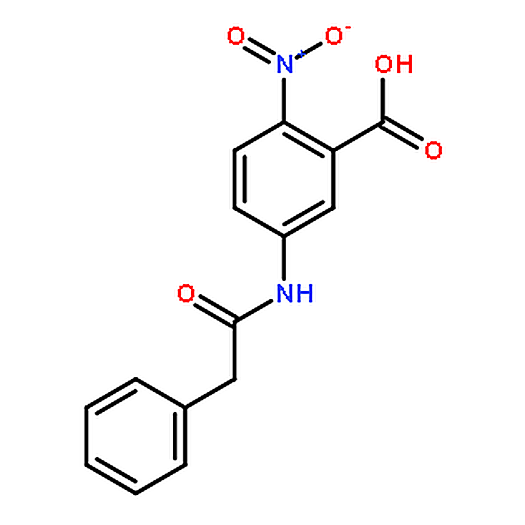RHAWN 6-Nitro-3-(phenylacetamido)benzoic acid