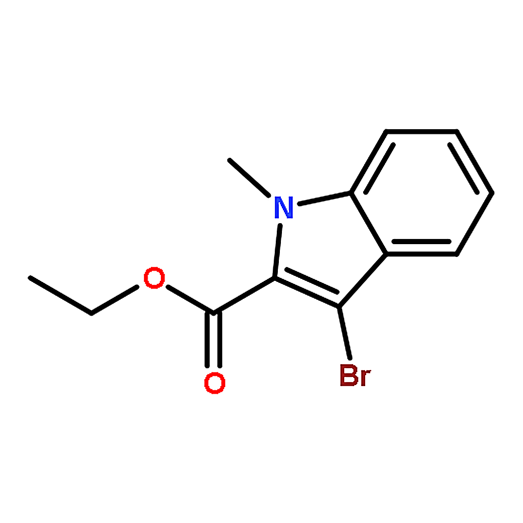 RHAWN Ethyl 3-bromo-1-methyl-1H-indole-2-carboxylate