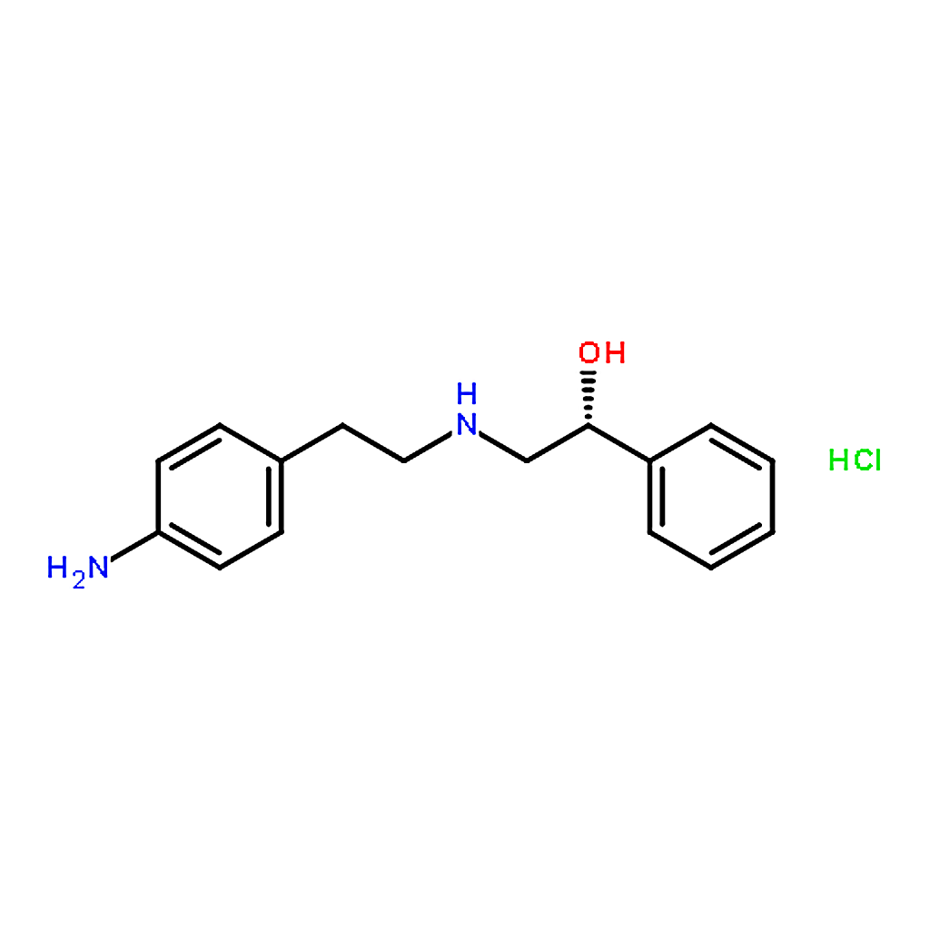 RHAWN (R)-2-((4-Aminophenethyl)amino)-1-phenylethanol hydrochloride