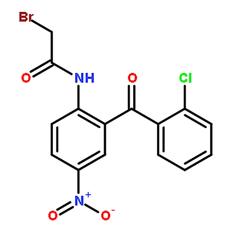 RHAWN 2-Bromo-N-(2-(2-chlorobenzoyl)-4-nitrophenyl)acetamide