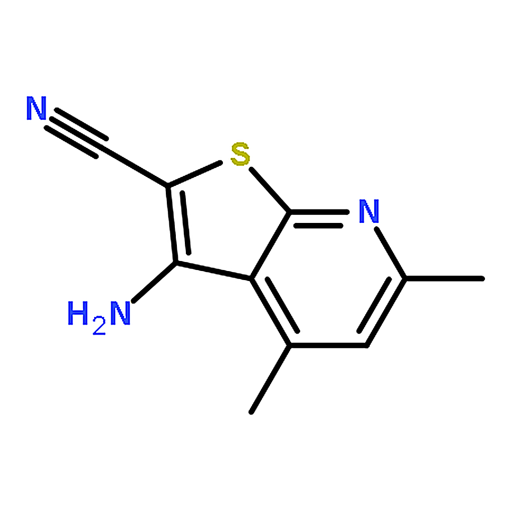 RHAWN 3-Amino-4，6-dimethyl-thieno[2，3-b]pyridine-2-carbonitrile