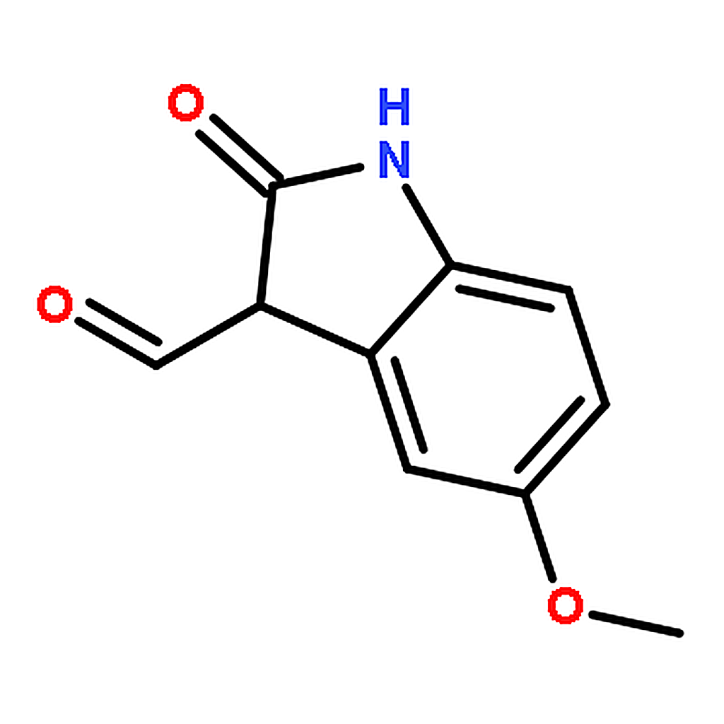 RHAWN 5-Methoxy-2-oxoindoline-3-carbaldehyde