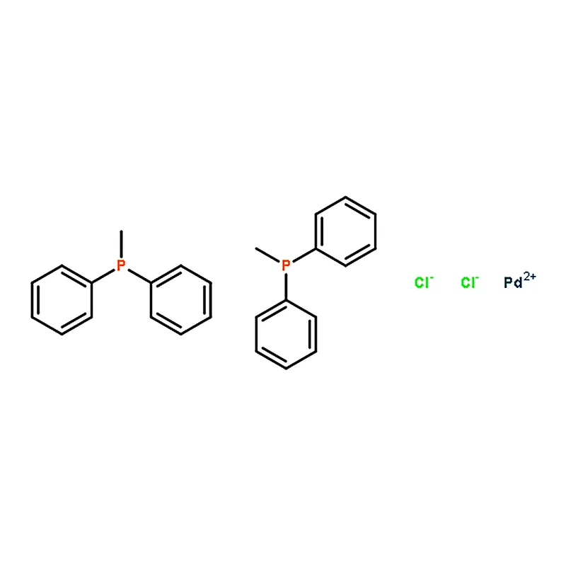 RHAWN Bis(methyldiphenylphosphine)palladium(II) Dichloride (<i>cis</i>- and <i>trans</i>- mixture)