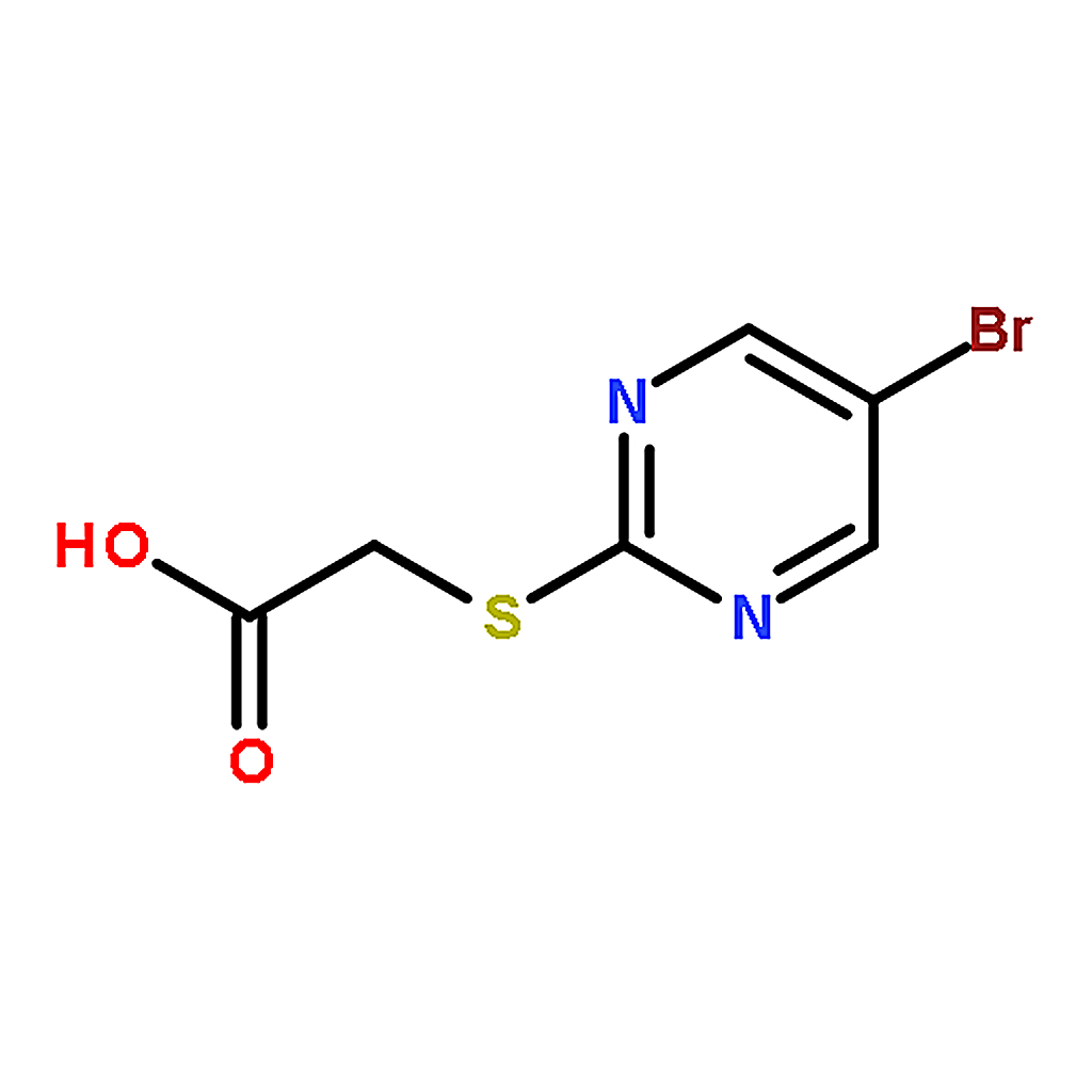 RHAWN 2-((5-Bromopyrimidin-2-yl)thio)acetic acid