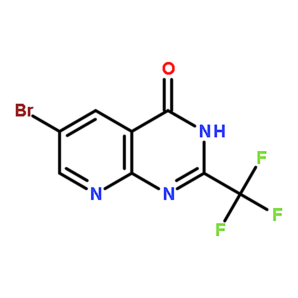 RHAWN 6-Bromo-2-(trifluoromethyl)pyrido[2,3-d]pyrimidin-4(3H)-one