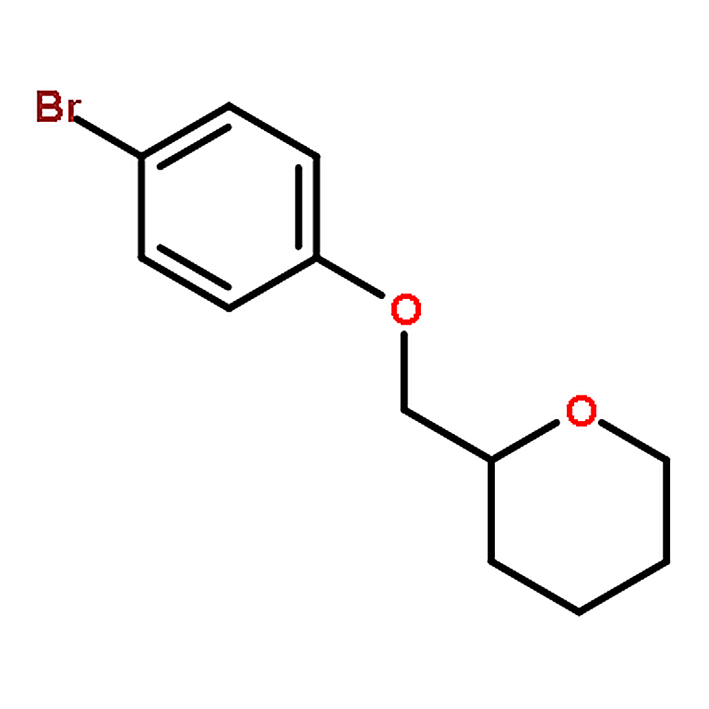 RHAWN 2-((4-Bromophenoxy)methyl)tetrahydro-2H-pyran
