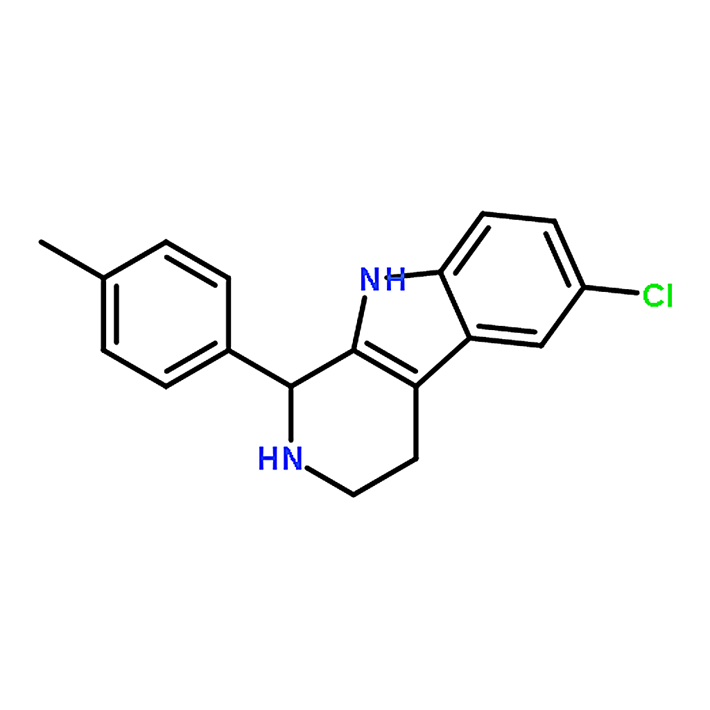 RHAWN 6-Chloro-1-(p-tolyl)-2,3,4,9-tetrahydro-1H-pyrido[3,4-b]indole