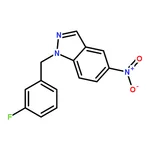 RHAWN 1-(3-Fluorobenzyl)-5-nitro-1H-indazole