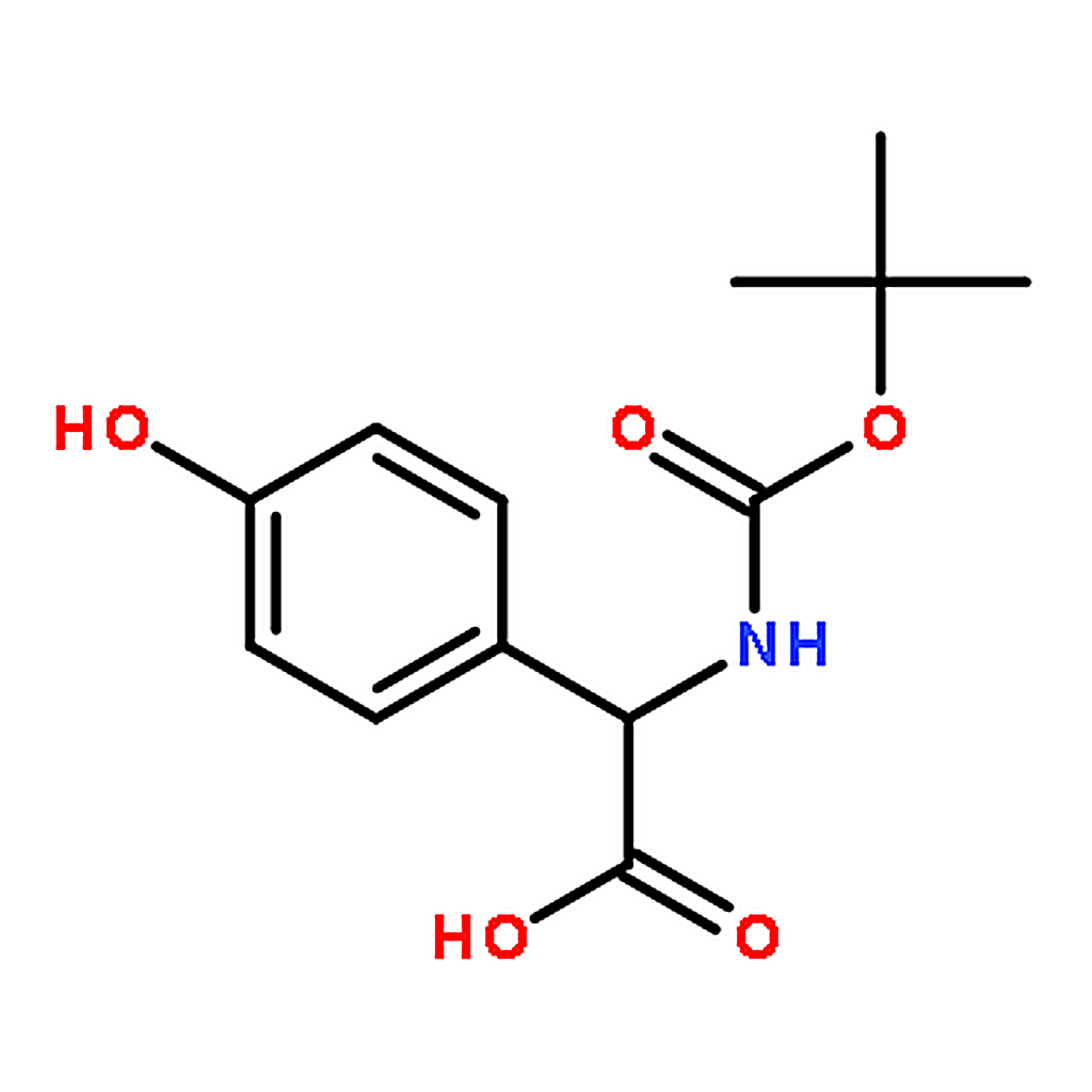 RHAWN 2-(4-hydroxyphenyl)-2-[(2-methylpropan-2-yl)oxycarbonylamino]acetic acid