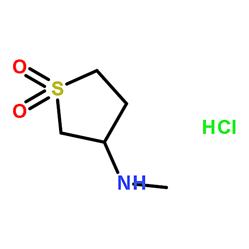 RHAWN 3-(Methylamino)tetrahydrothiophene 1，1-dioxide hydrochloride