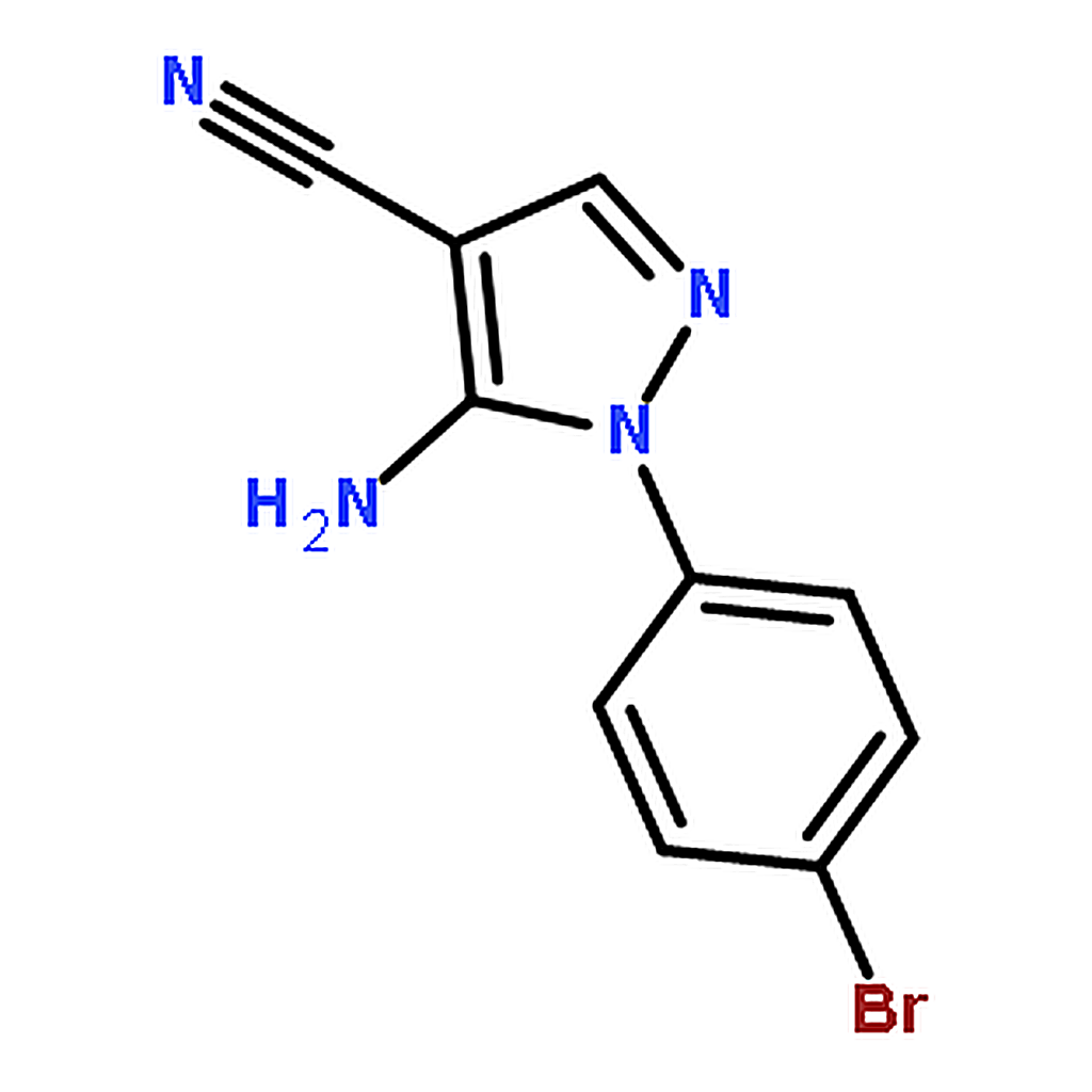 RHAWN 5-Amino-1-(4-bromophenyl)-1H-pyrazole-4-carbonitrile