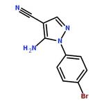RHAWN 5-Amino-1-(4-bromophenyl)-1H-pyrazole-4-carbonitrile