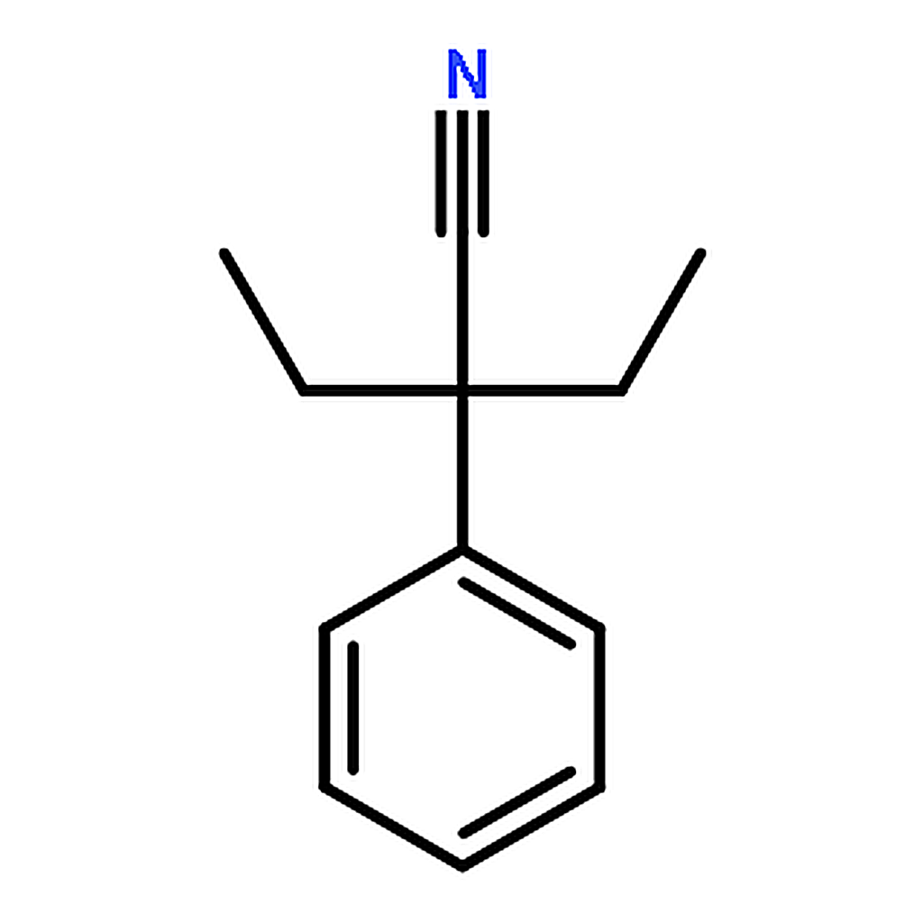 RHAWN 2-Ethyl-2-phenylbutanenitrile