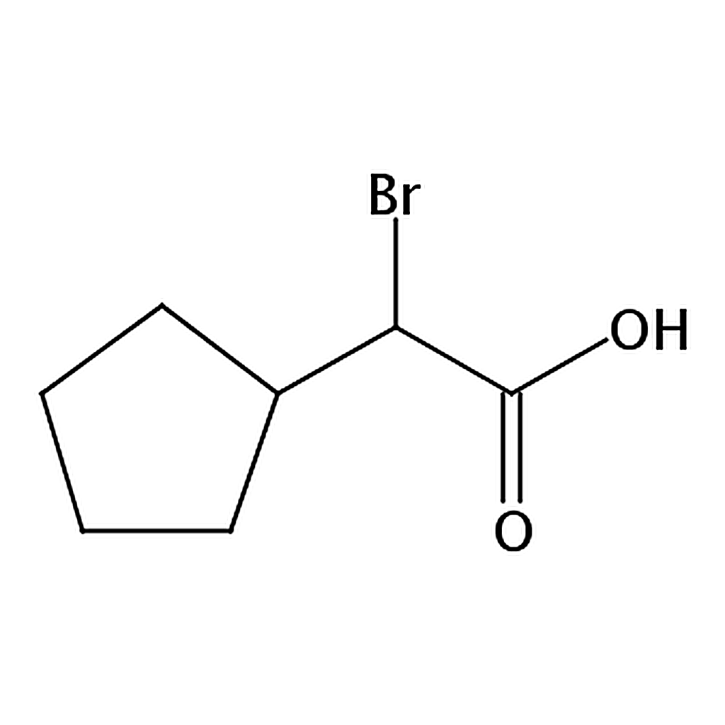 RHAWN 2-bromo-2-cyclopentylacetic acid