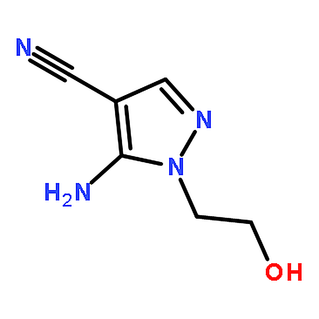 RHAWN 5-Amino-1-(2-hydroxyethyl)-1H-pyrazole-4-carbonitrile