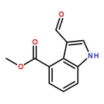 RHAWN Methyl 3-formyl-1H-indole-4-carboxylate