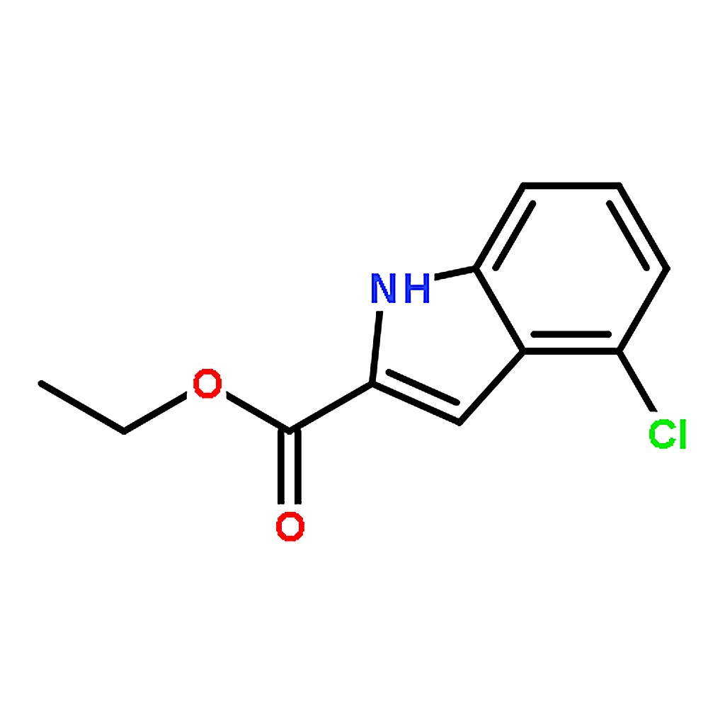 RHAWN ETHYL-4-CHLOROINDOLE-2-CARBOXYLATE