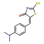 RHAWN 5-(4-Dimethylaminobenzylidene)rhodanine