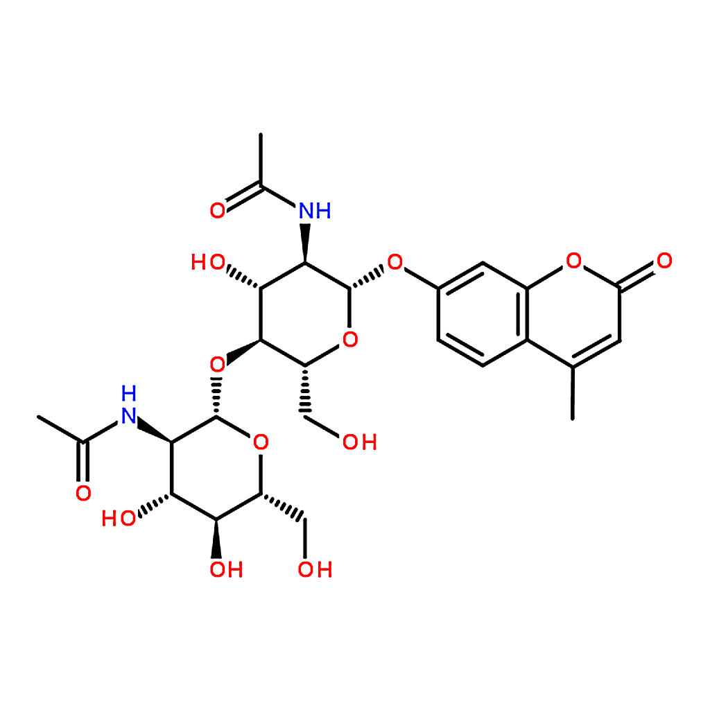 RHAWN 4-Methylumbelliferyl N，N-diacetyl--D-chitobioside