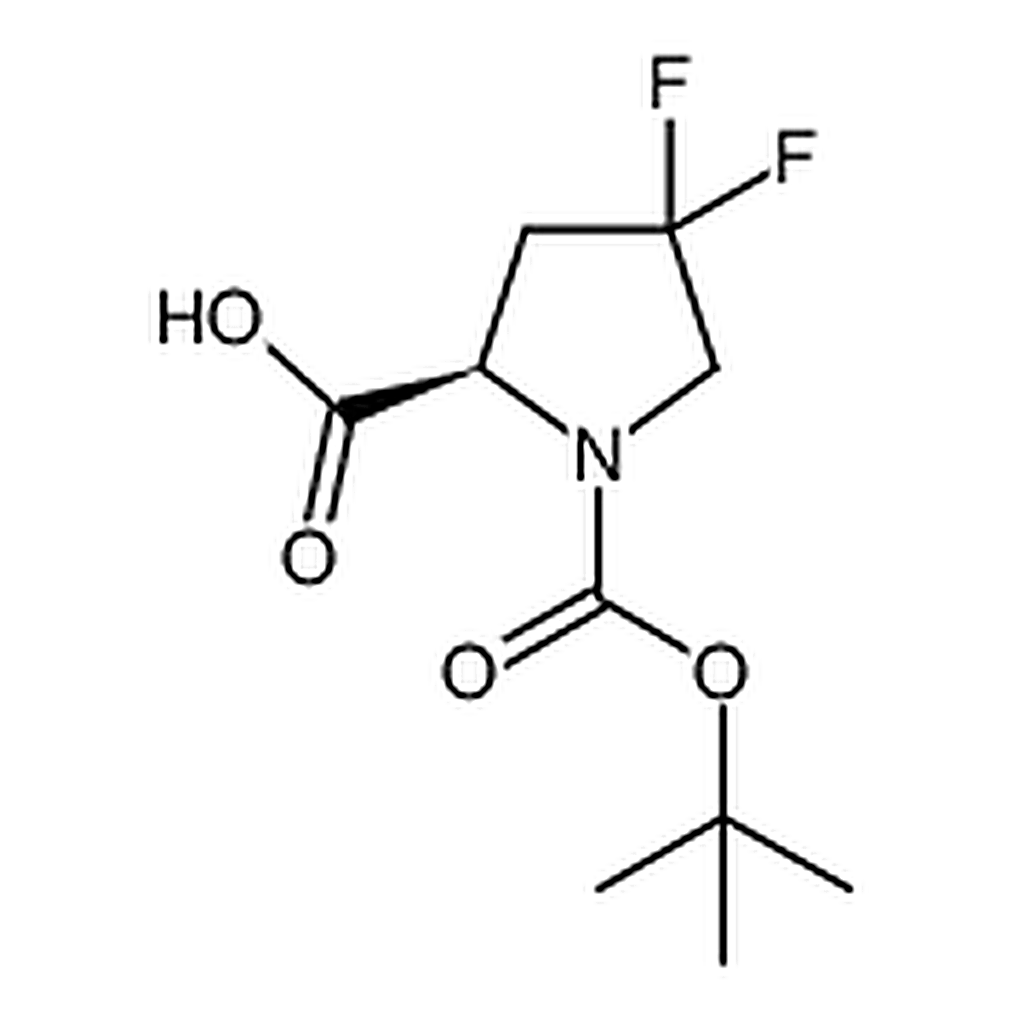 RHAWN (R)-1-(tert-Butoxycarbonyl)-4,4-difluoropyrrolidine-2-carboxylic acid
