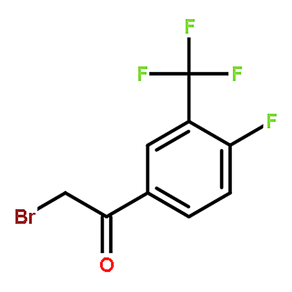 RHAWN 2-Bromo-1-(4-fluoro-3-(trifluoromethyl)phenyl)ethanone