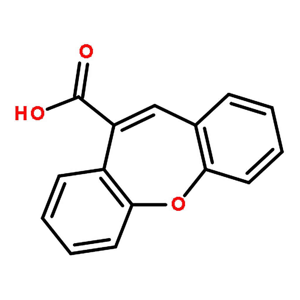 RHAWN dibenzo[b,f]oxepine-10-carboxylic acid