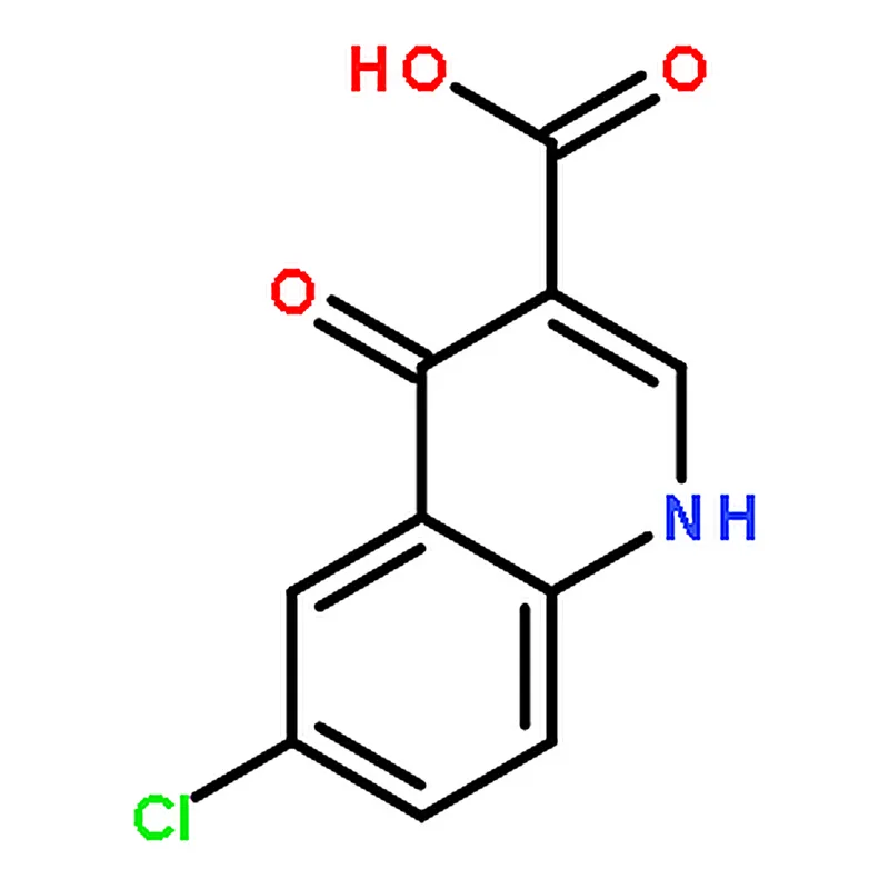 RHAWN 6-Chloro-4-oxo-1,4-dihydro-quinoline-3-carboxylic acid