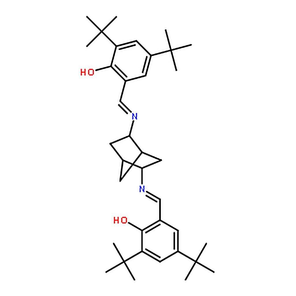 RHAWN (1S,2S,4S,5S)-2,5-Bis(3,5-di-tert-butyl-2-hydroxybenzylideneamino)bicyclo[2.2.1]heptane