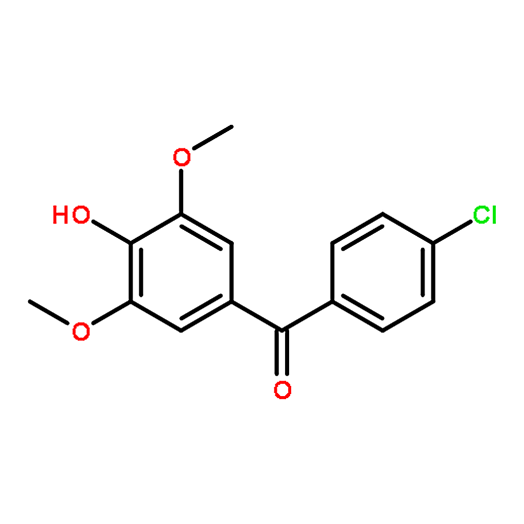 RHAWN (4-Chlorophenyl)(4-hydroxy-3，5-dimethoxyphenyl)methanone