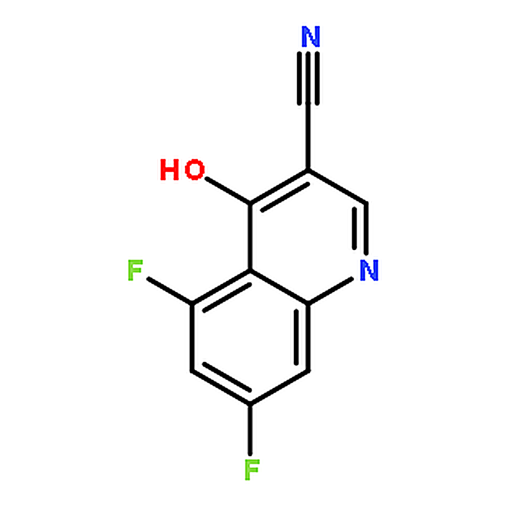 RHAWN 5，7-Difluoro-4-Hydroxyquinoline-3-Carbonitrile