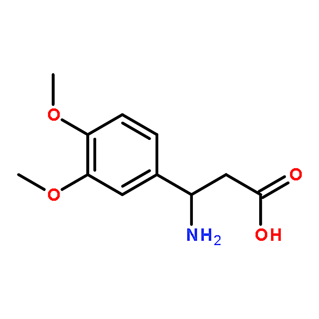 RHAWN (R)-3-Amino-3-(3，4-dimethoxyphenyl)propanoic acid