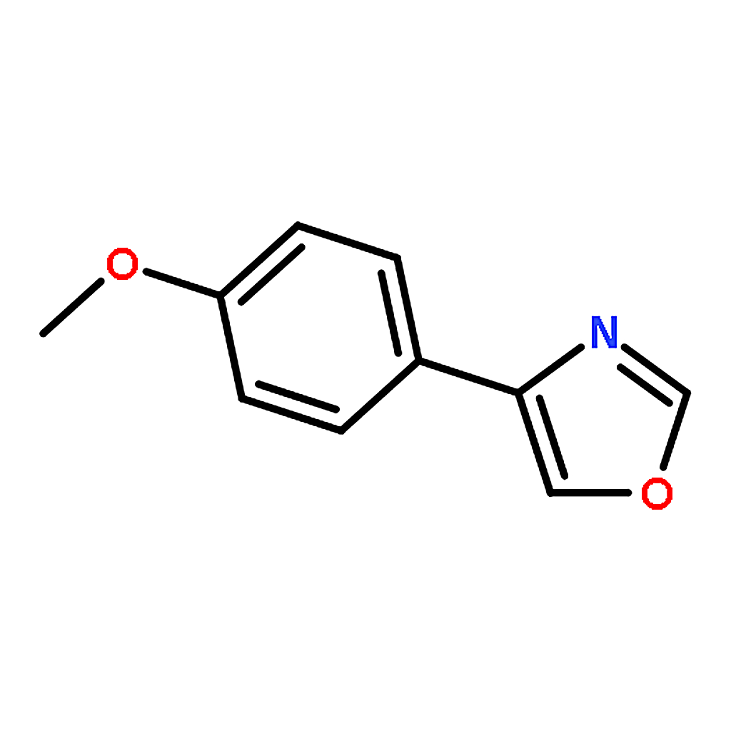 RHAWN 4-(4-Methoxyphenyl)oxazole