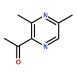 RHAWN 1-(3,5-Dimethylpyrazin-2-yl)ethanone mixture of isomers