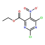 RHAWN Ethyl 2,6-dichloro-5-nitropyrimidine-4-carboxylate