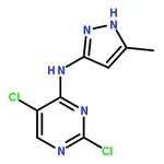 RHAWN 2,5-dichloro-N-(5-methyl-1H-pyrazol-3-yl)pyrimidin-4-amine