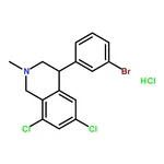 RHAWN 4-(3-Bromophenyl)-6,8-dichloro-2-methyl-1,2,3,4-tetrahydroisoquinoline hydrochloride