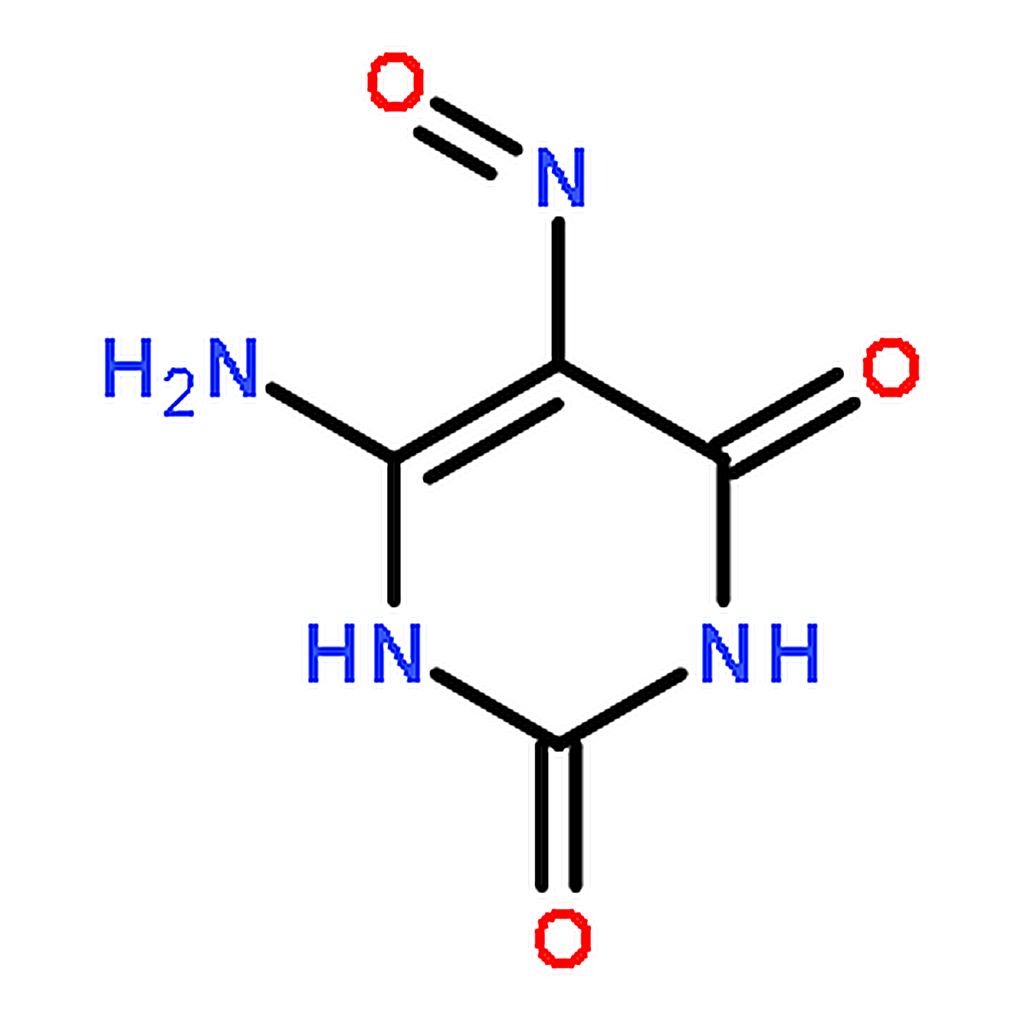 RHAWN 4-Amino-2,6-dihydroxy-5-nitrosopyrimidine