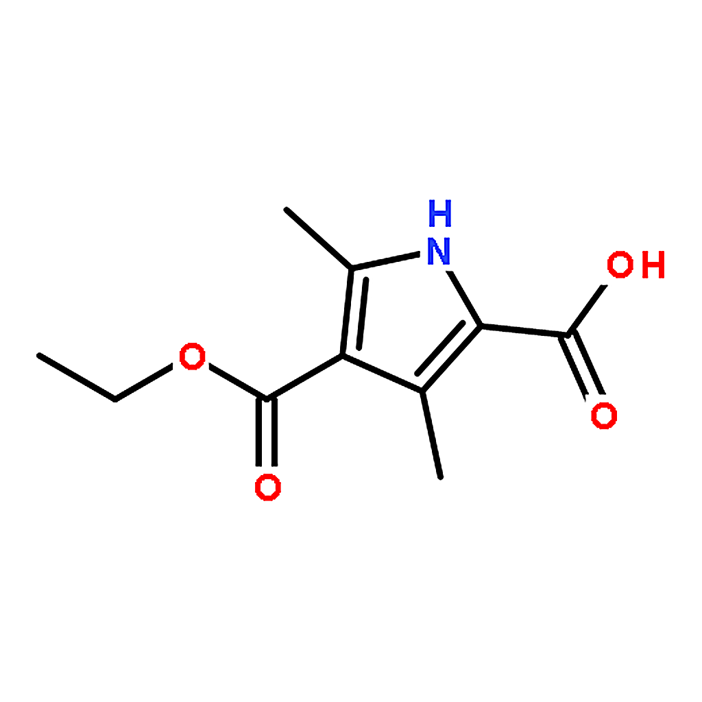RHAWN 4-(Ethoxycarbonyl)-3，5-dimethyl-1h-pyrrole-2-carboxylic acid