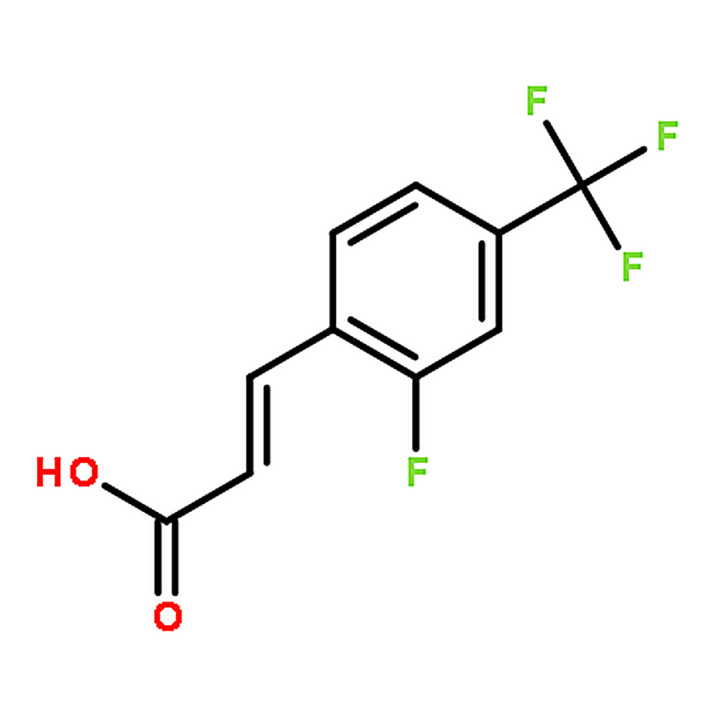 RHAWN (E)-3-(2-Fluoro-4-(trifluoromethyl)phenyl)acrylicacid