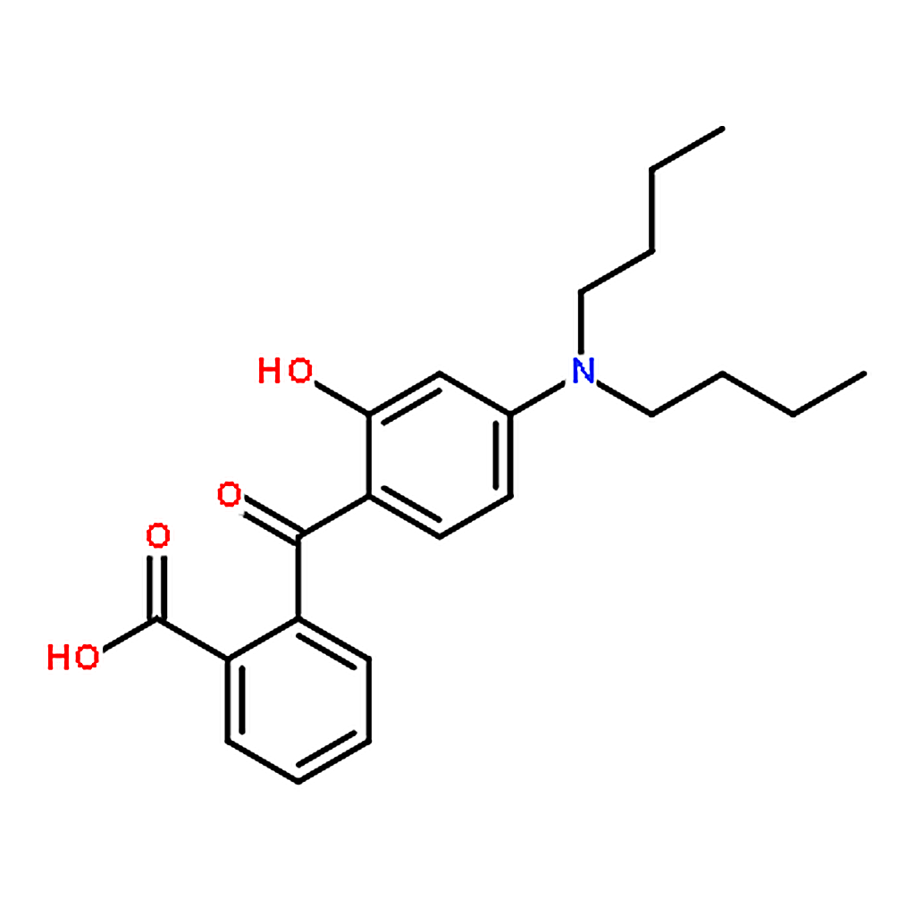 RHAWN 2-(4-(dibutylamino)-2-hydroxybenzoyl)-benzoic acid