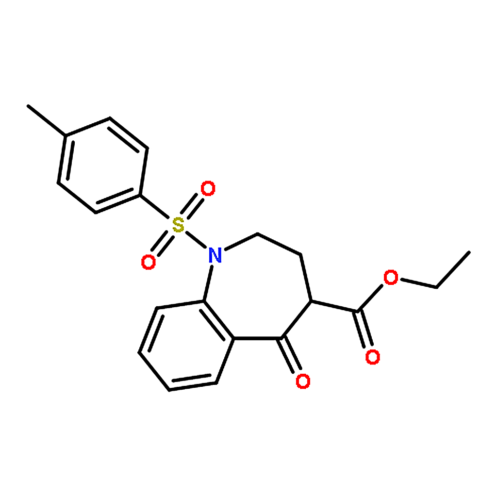 RHAWN Ethyl 5-oxo-1-tosyl-2,3,4,5-tetrahydro-1H-benzo[b]azepine-4-carboxylate