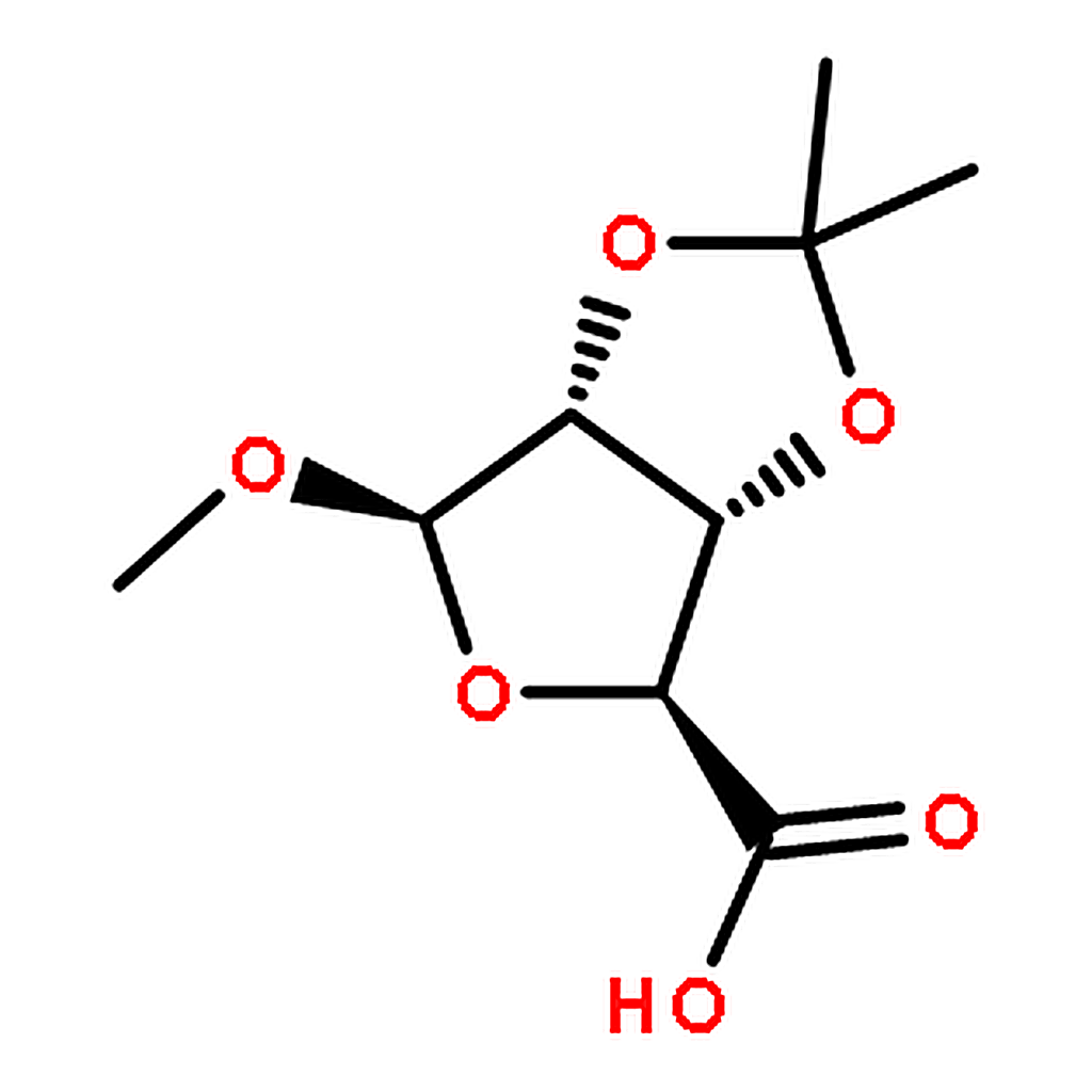 RHAWN 2，3-O-Isopropylidene-1-O-methyl-D-ribosic acid