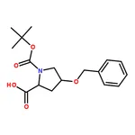 RHAWN (2S,4R)-4-(Benzyloxy)-1-(tert-butoxycarbonyl)pyrrolidine-2-carboxylic acid