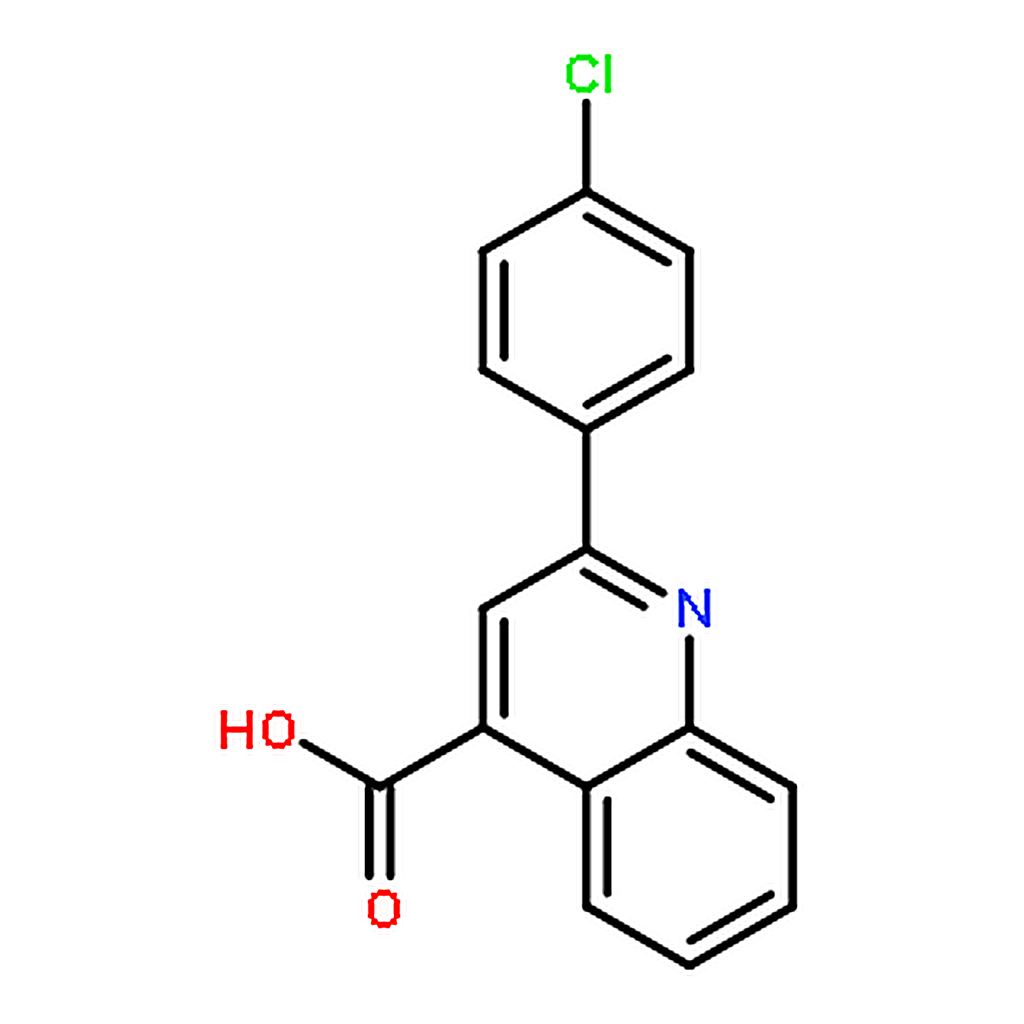 RHAWN 2-(4-Chlorophenyl)quinoline-4-carboxylic acid