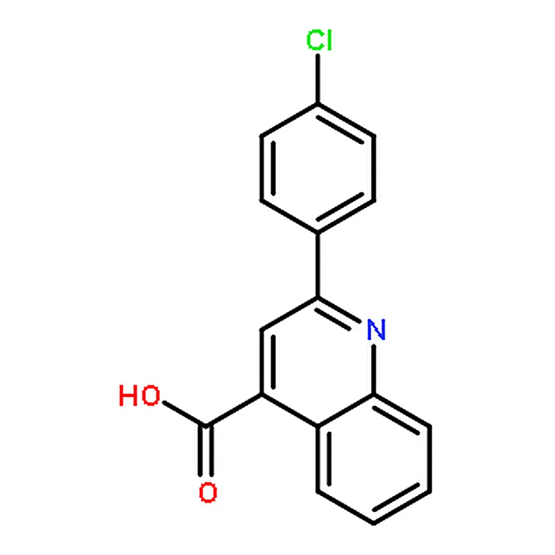RHAWN 2-(4-Chlorophenyl)quinoline-4-carboxylic acid