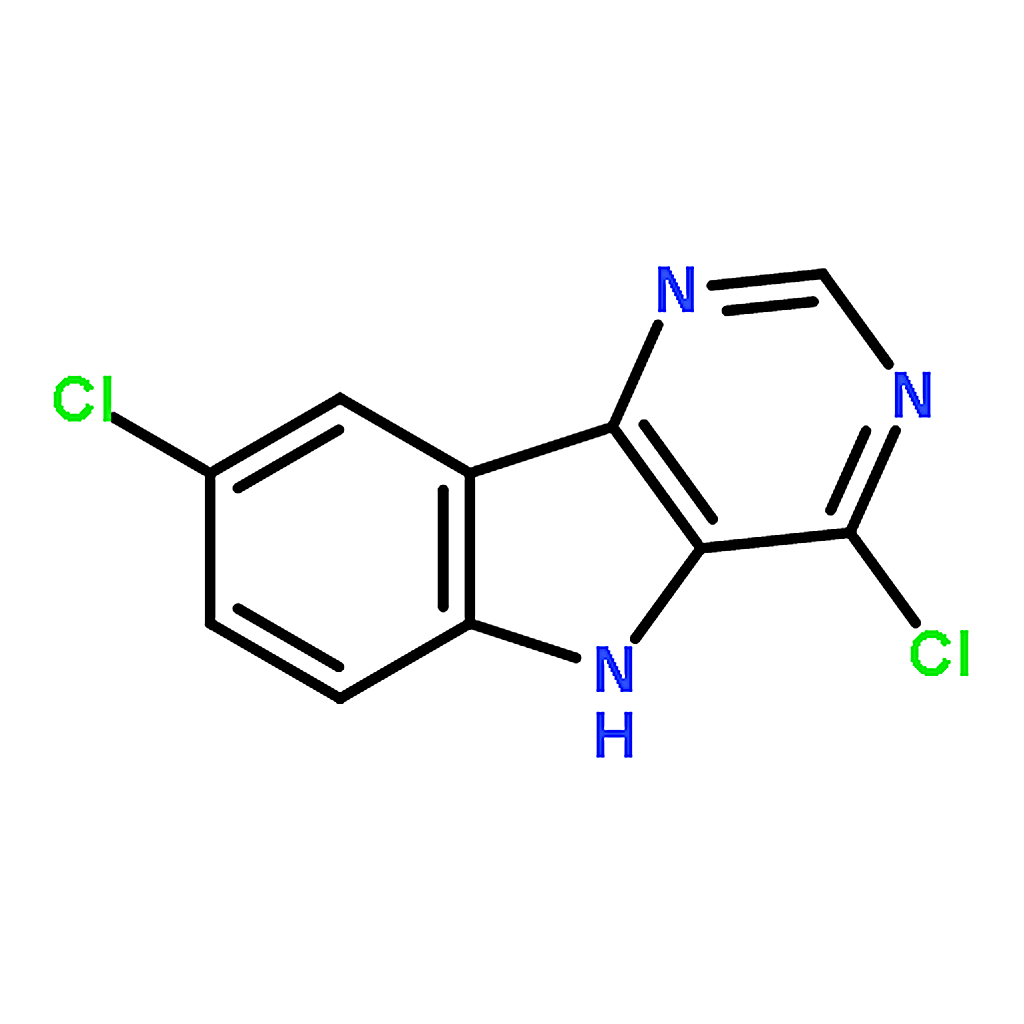 RHAWN 4,8-Dichloro-5H-pyrimido[5,4-b]indole