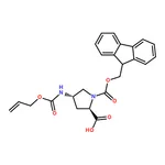 RHAWN (2R,4S)-4-Alloc-amino-1-Fmoc-Pyrrolidine-2-carboxylic acid