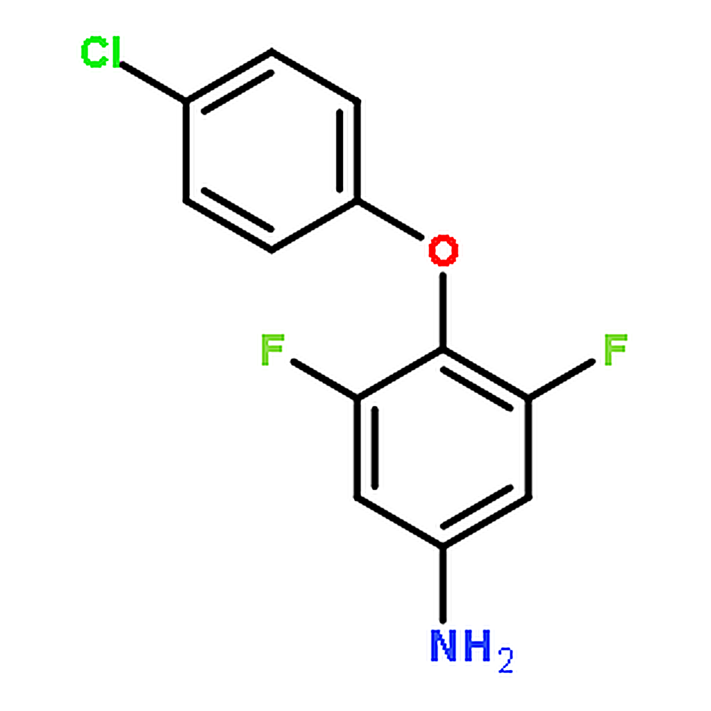 RHAWN 4-(4-Chlorophenoxy)-3，5-Difluoroaniline